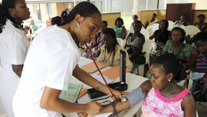 Nurses canvass