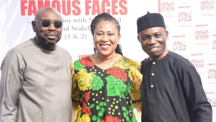 segun arinze, lilian amah, okey ogunjiofor and Azuh Amatus book presentation