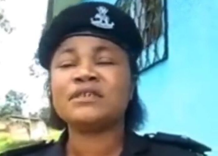 Assaulted policewoman Bamidele Olorunsogo