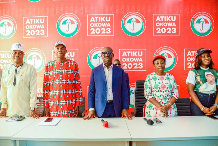 Godwin Obaseki at Edo PDP women campaign council