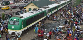 Kaduna-Abuja-Train. A Lagos-Ibadan-Train