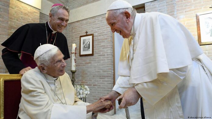 Pope Francis to celebrate funeral for Pope Emeritus Benedict XVI Thursday