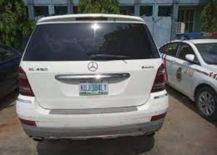 SUV found under otedola bridge in Lagos