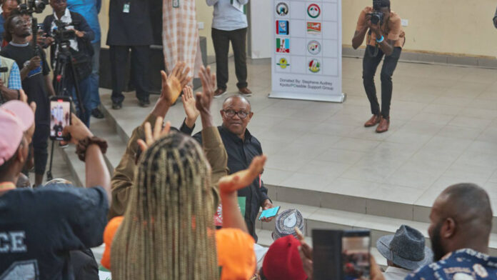 Peter Obi at UNIABUJA