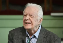 One week after 100th birthday, Jimmy Carter votes for Kamala Harris in U.S. poll