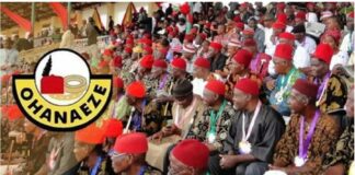 Ohanaeze urges Igbos