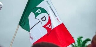 Abia-Election-Tribunal. PDP-flag