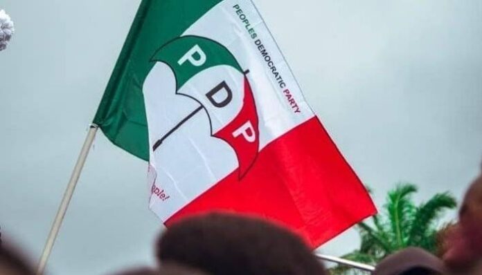 Abia-Election-Tribunal. PDP-flag