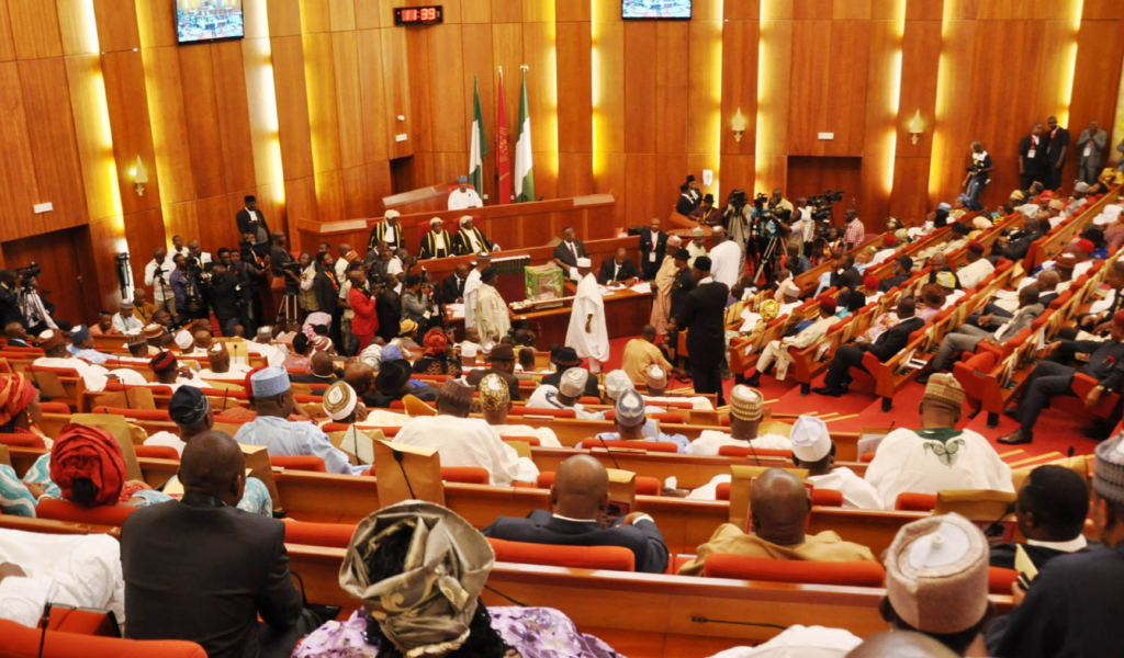 Senate-snubs-Nigerians. Senate-in-session