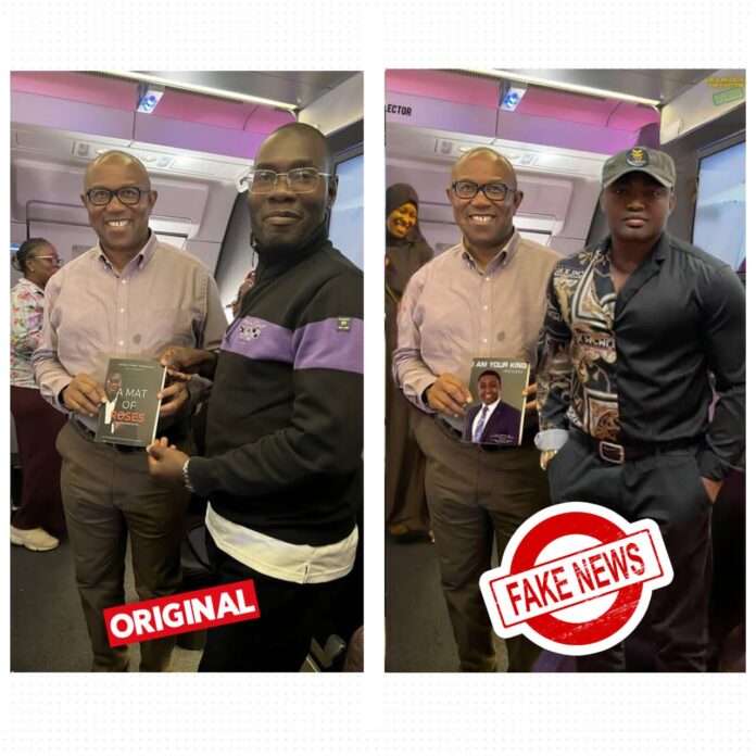 Fake Peter Obi and Simon Ekpa photo