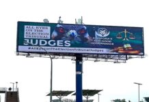 BREAKING: FG sacks Advertising Standard Panel over ‘all eyes on the judiciary’ billboards