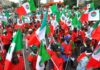 Labour-rejects. NLC-protesters