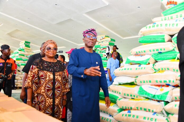 Sanwo-Olu launches food distribution