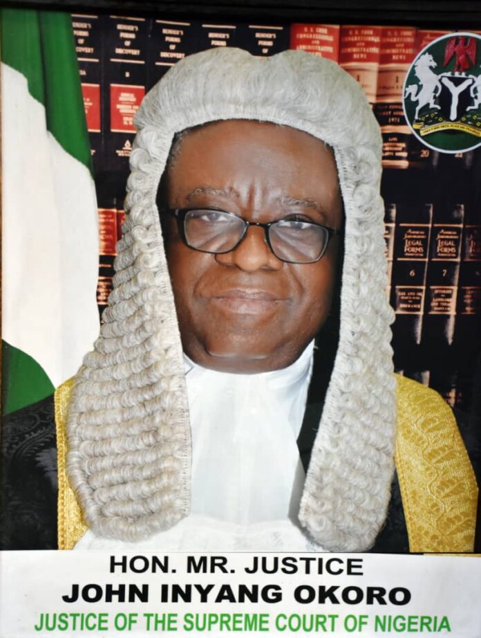 Justice Inyang Okoro to head Supreme Court panel on Atiku, Obi's appeal aganst Tinubu