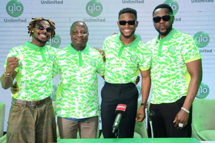 Asake, Chike, Kizz Daniel become Glo's latest ambassadors