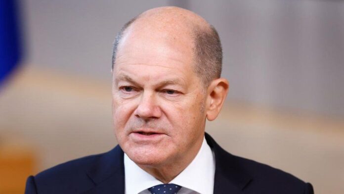 German Chancellor, Olaf Scholz