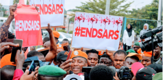 EndSARS activists