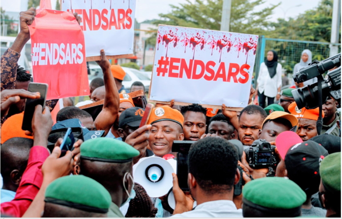 EndSARS activists