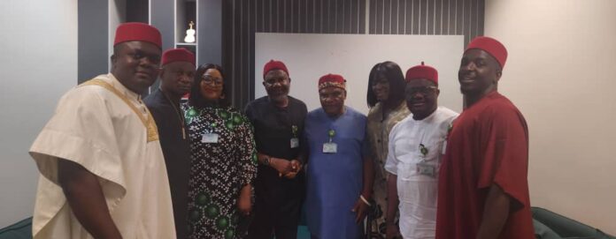 Afam Ogene and other members of Anambra caucus