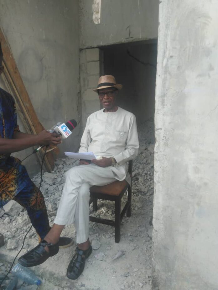 NICON destroys multimillion naira property of octogenarian, Albert Ndulue, in Lagos despite court order