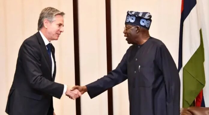 Anthony Blinken meets Bola Tinubu on Africa tour