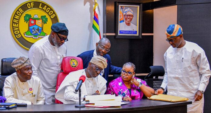 BREAKING: Sanwo-Olu signs N2.267tr 2024 budget