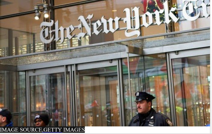 New York Times sues