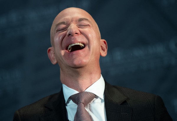 Jeff Bezos back