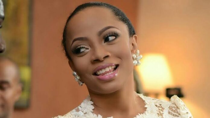 Toke Makinwa expresses