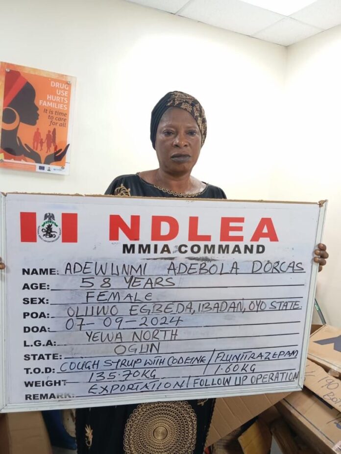 NDLEA-nabs. Adewunmi -Adebola- Dorcas