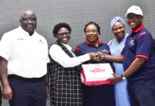 Dangote Group reps receiving tax awards from FIRS