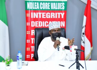 NDLEA boss Brig Gen Mohamed Buba Marwa