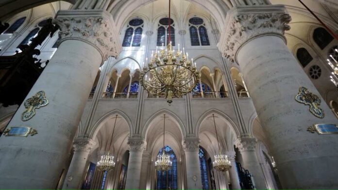 World leaders, Psalms, prayers, hymns hallmark reopening of stunning Notre Dame Cathedral