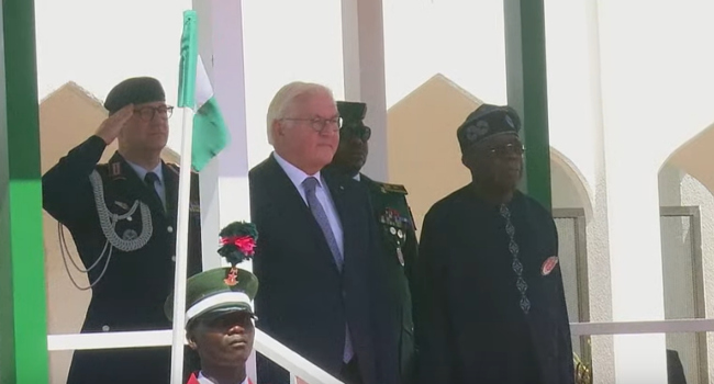 Tinubu hosts German President, Steinmeier