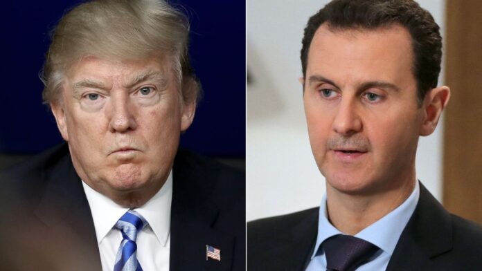 Assad-is-gone. Trump-and-Assad