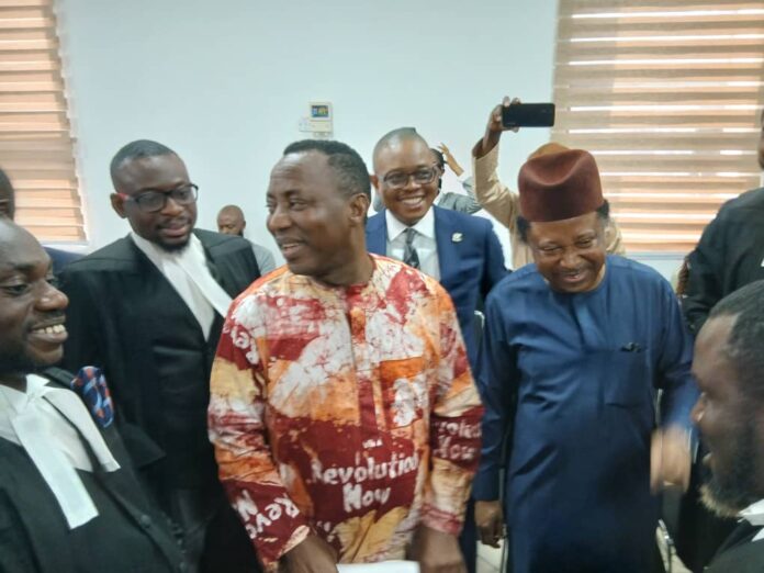 Omoyele Sowore, Shehu Sani in court