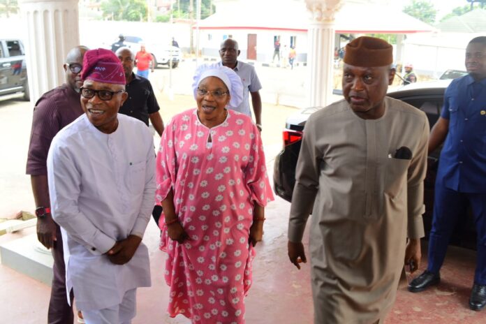 Biodun Oyebanji on condolence visit to deputy