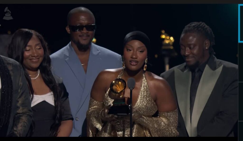 BREAKING: Afrobeats star Tems wins Grammy Award for ‘Best African Music Performance’