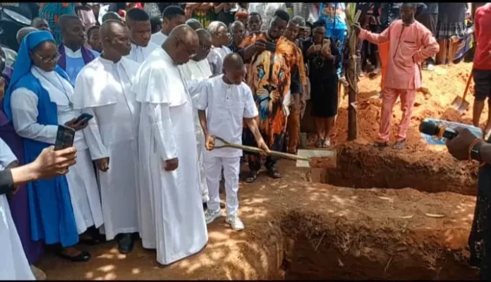 Anambra family buries 3 siblings found dead in deep freezer