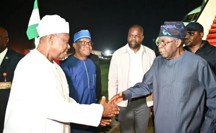 Finally, Tinubu returns from Europe
