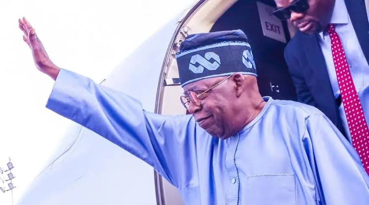 Tinubu arrives in Saint Lucia for state visit