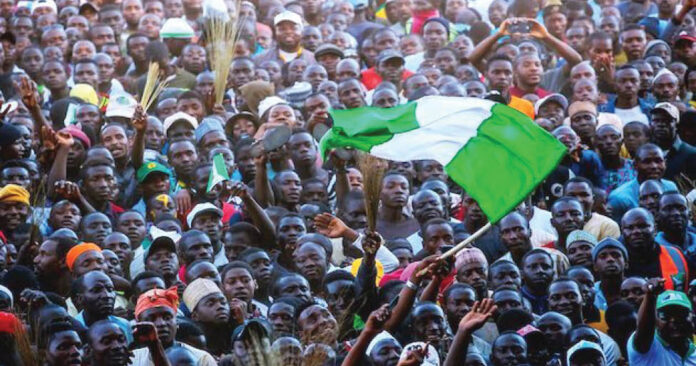 Hundreds of foreigners