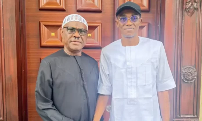 Nyesom Wike and Julius Abure