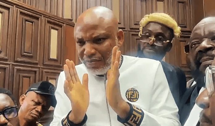 BREAKING: Nnamdi Kanu convicted on terrorism charge