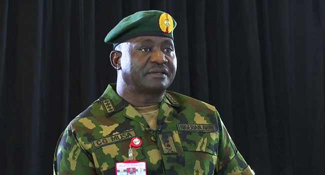Former Chief of Defence Staff, Christopher Musa