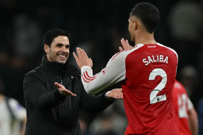 Thrashing Spurs dragged Arsenal out of title hell – Arteta