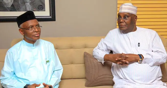 Atiku Abubakar and Nasir El-Rufai