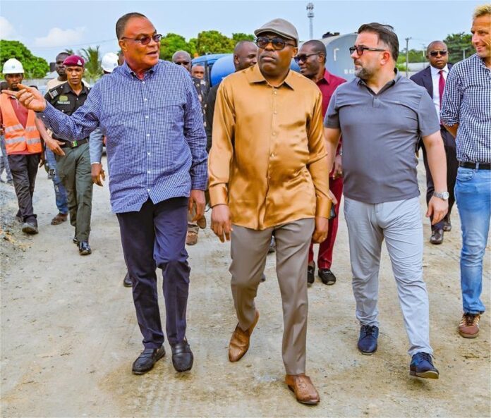 Fubara inspects Port Harcourt Ring Road, targets October 2026 completion