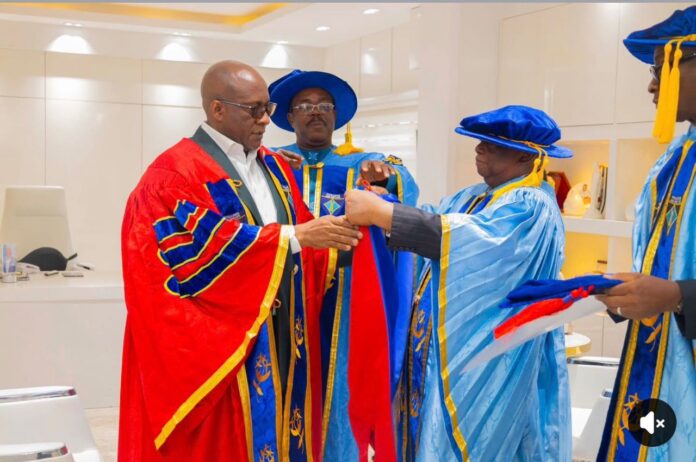 Air Peace boss Onyema bags honorary doctorate from ABSU