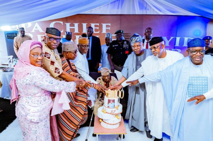 Tinubu, Aiyedatiwa, Abiodun, Mimiko others celebrate Afenifere leader, Fasoranti at 100
